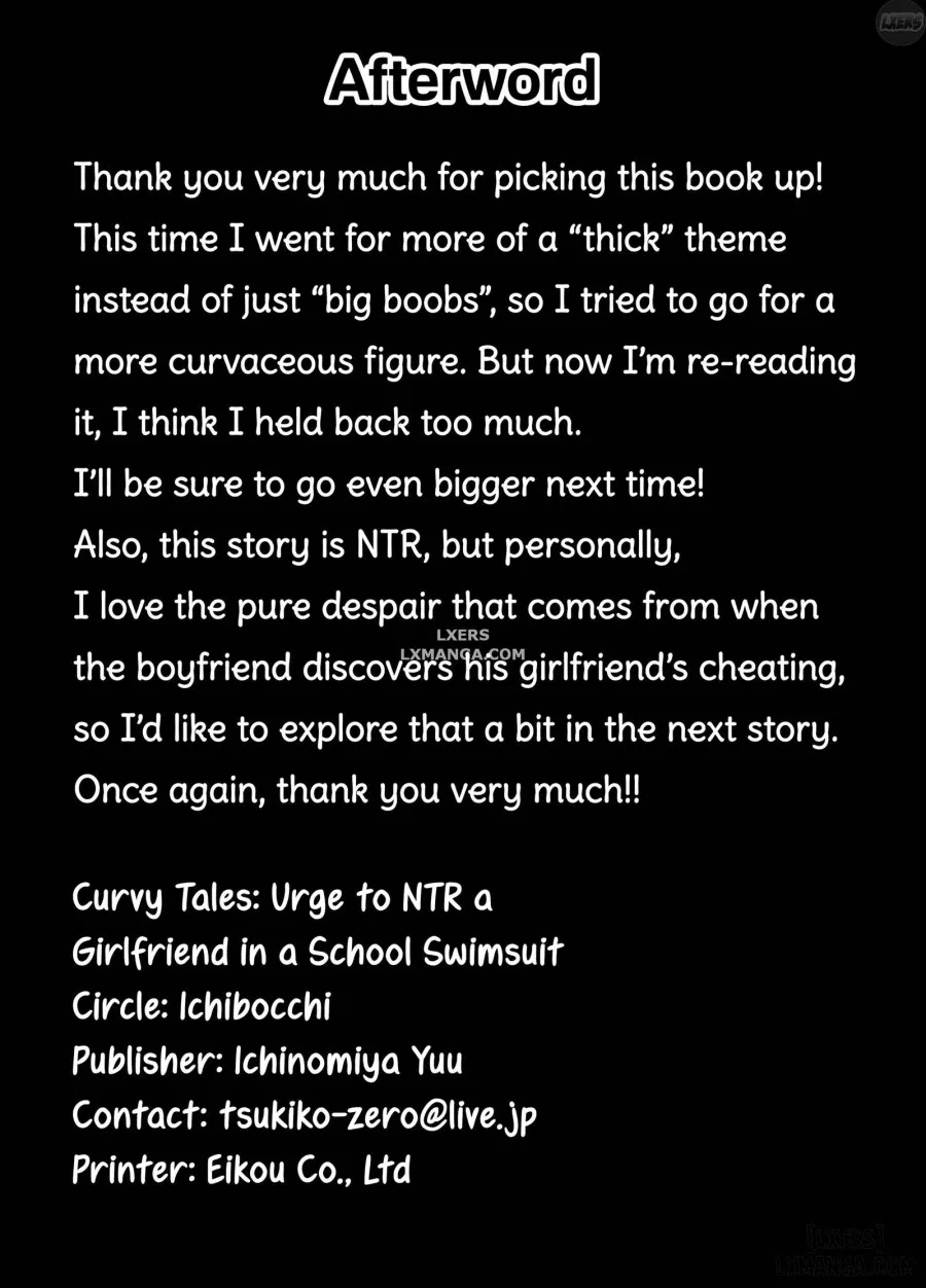 Curvy Tales Urge to NTR a Girlfriend in a School Swimsuit 