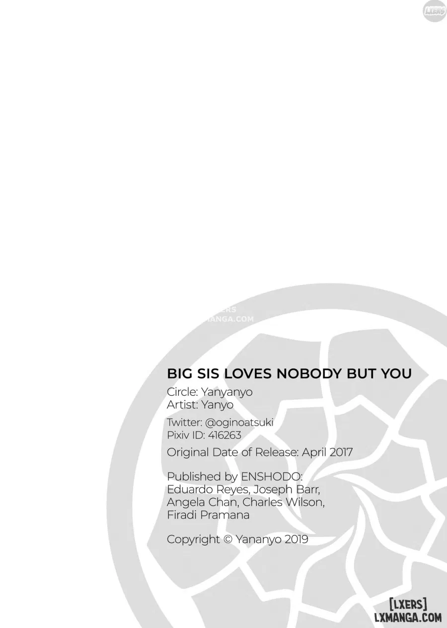 Big Sis Loves Nobody Else But You 
