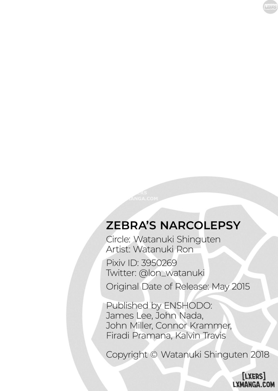 Zebra's Narcolepsy 
