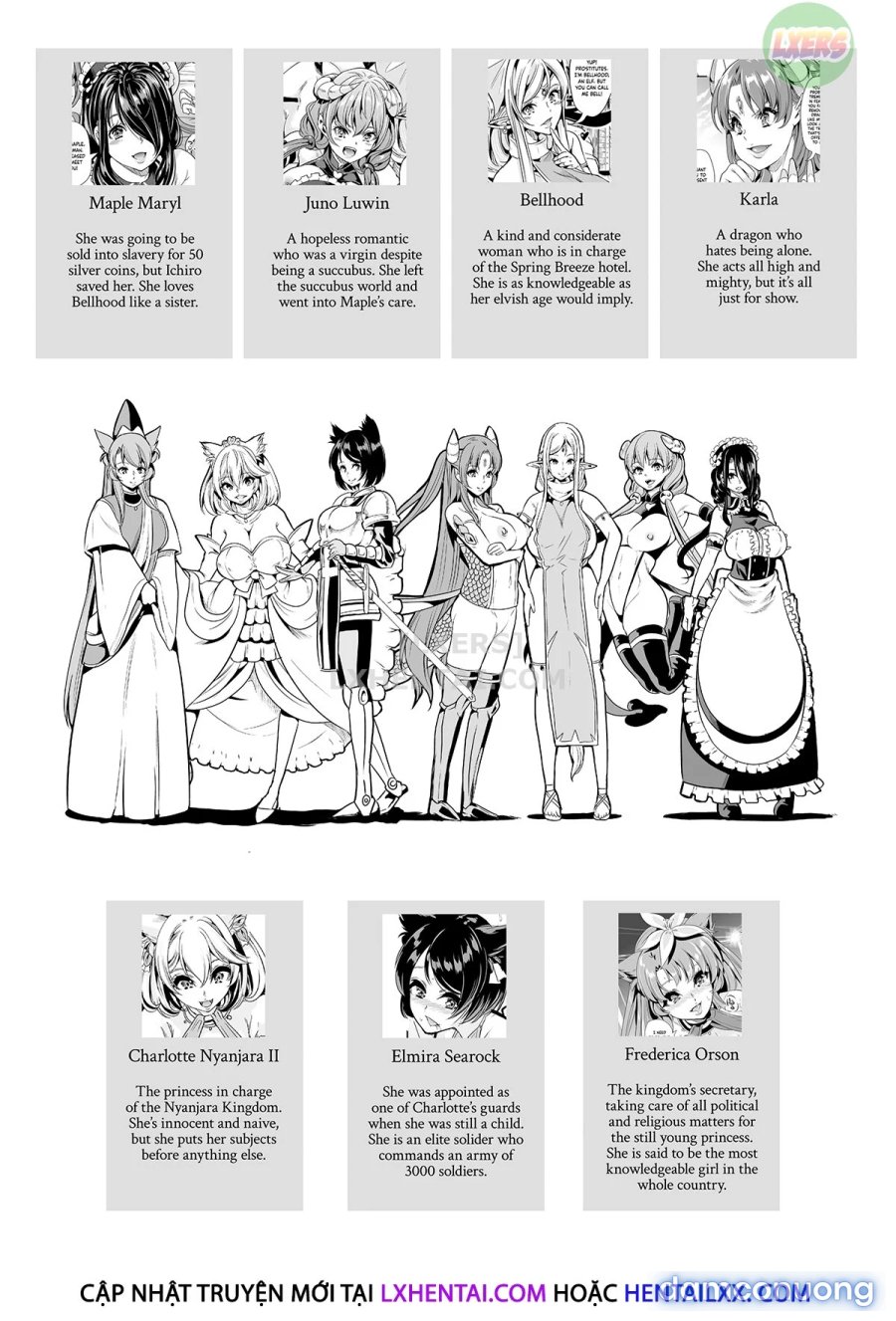 Harem Của Tôi Ở Dị Giới 
