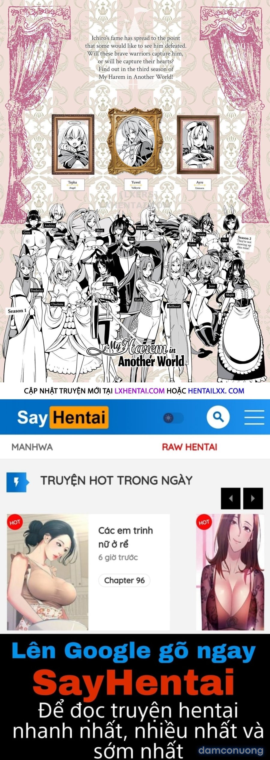 Harem Của Tôi Ở Dị Giới 