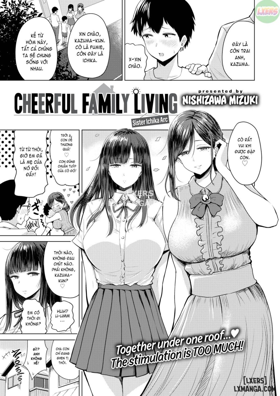 Cheerful Family Living 
