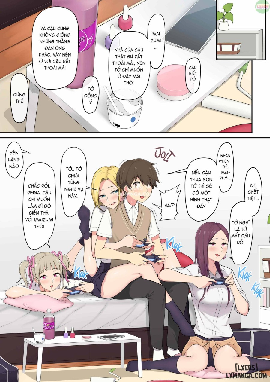 Imaizumi Brings All The Gyarus To His House 