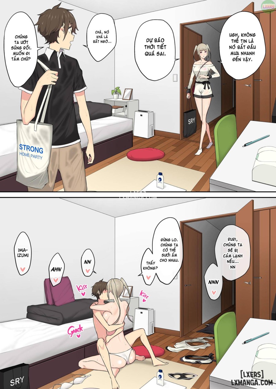 Imaizumi Brings All The Gyarus To His House 