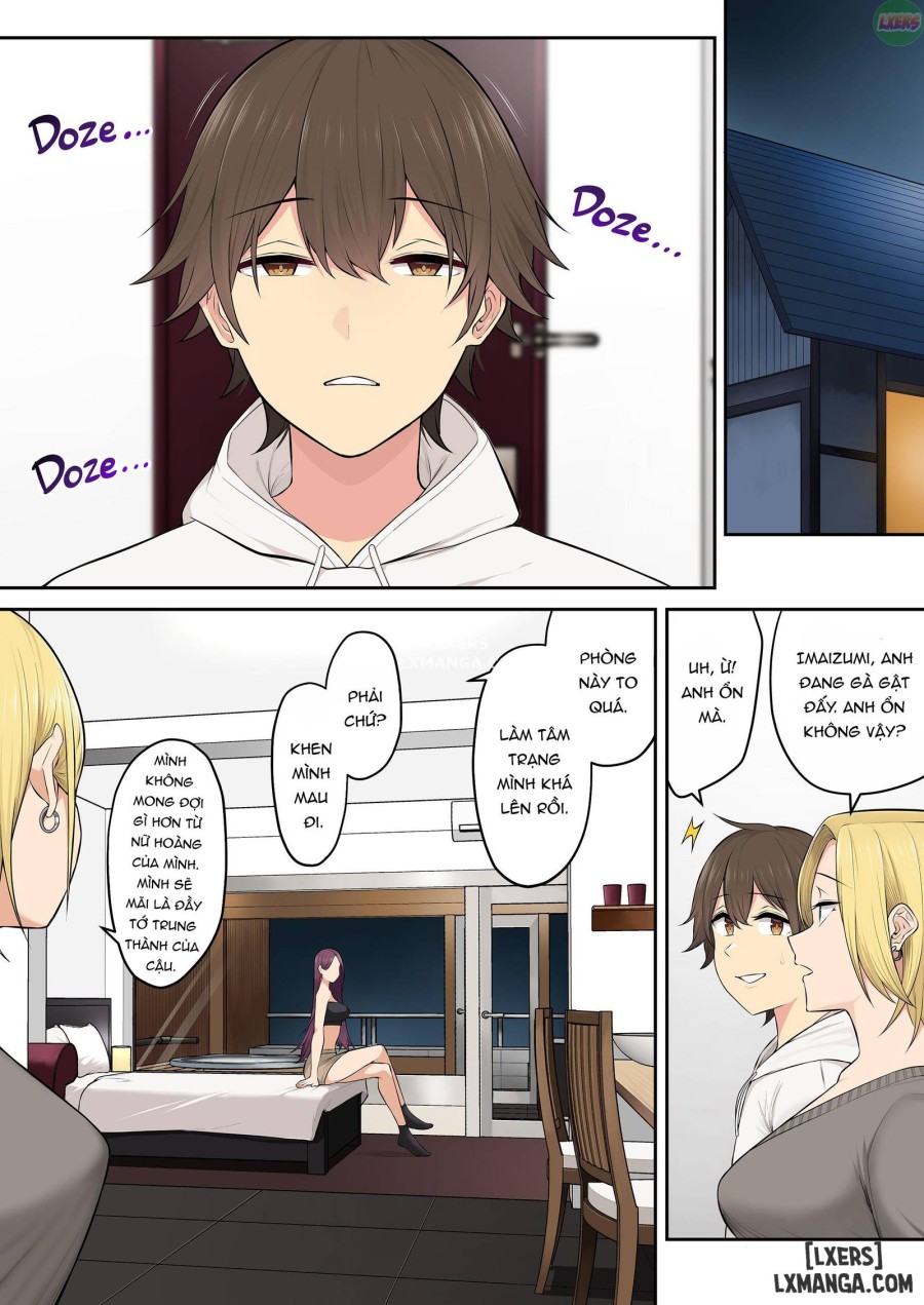 Imaizumi Brings All The Gyarus To His House 