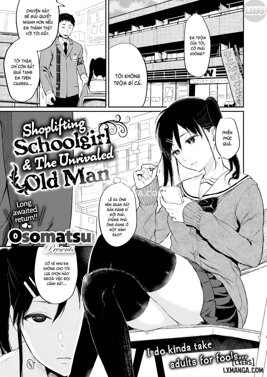 Shoplifting Schoolgirl & The Unrivaled Old Man 