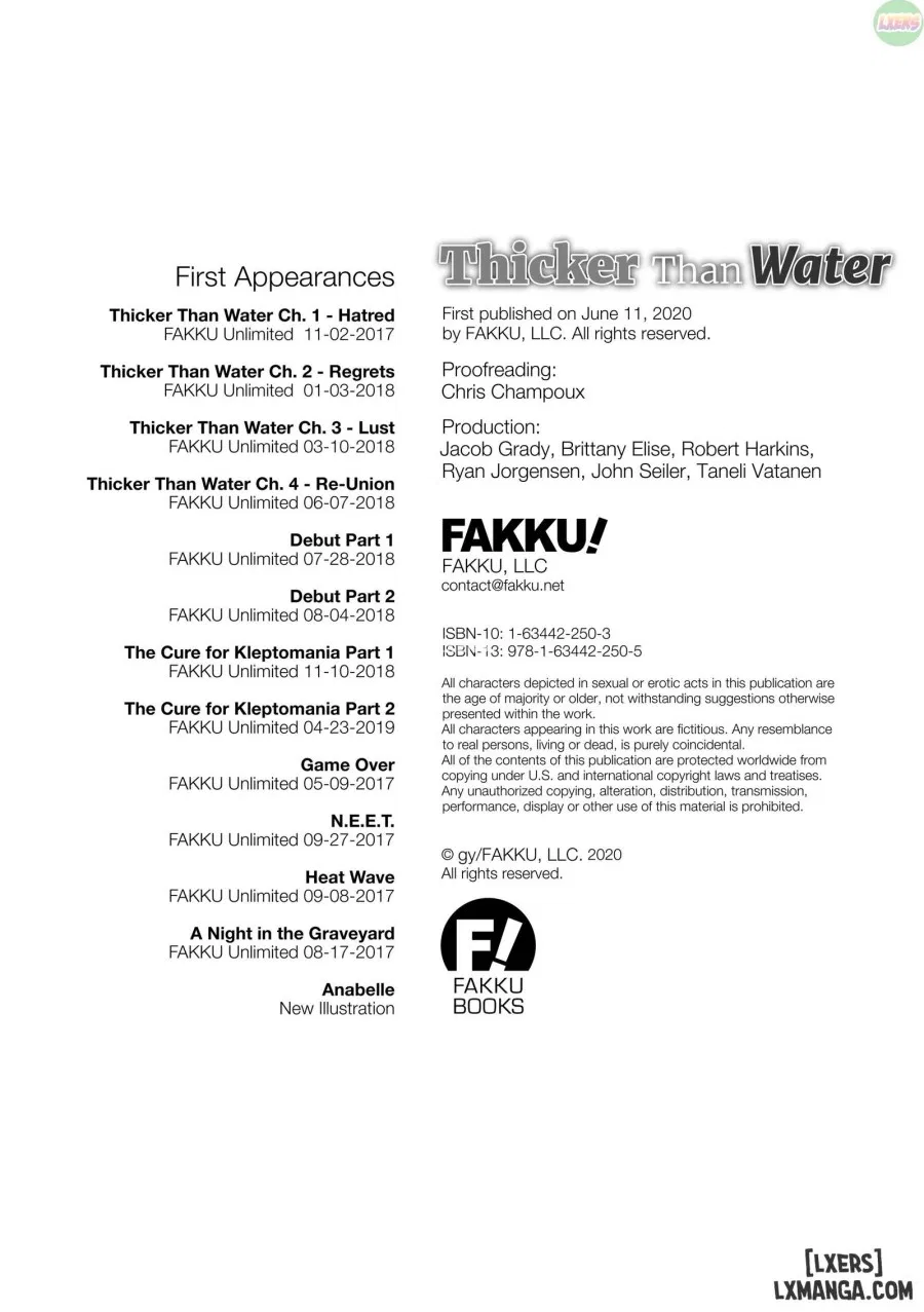 Thicker Than Water 