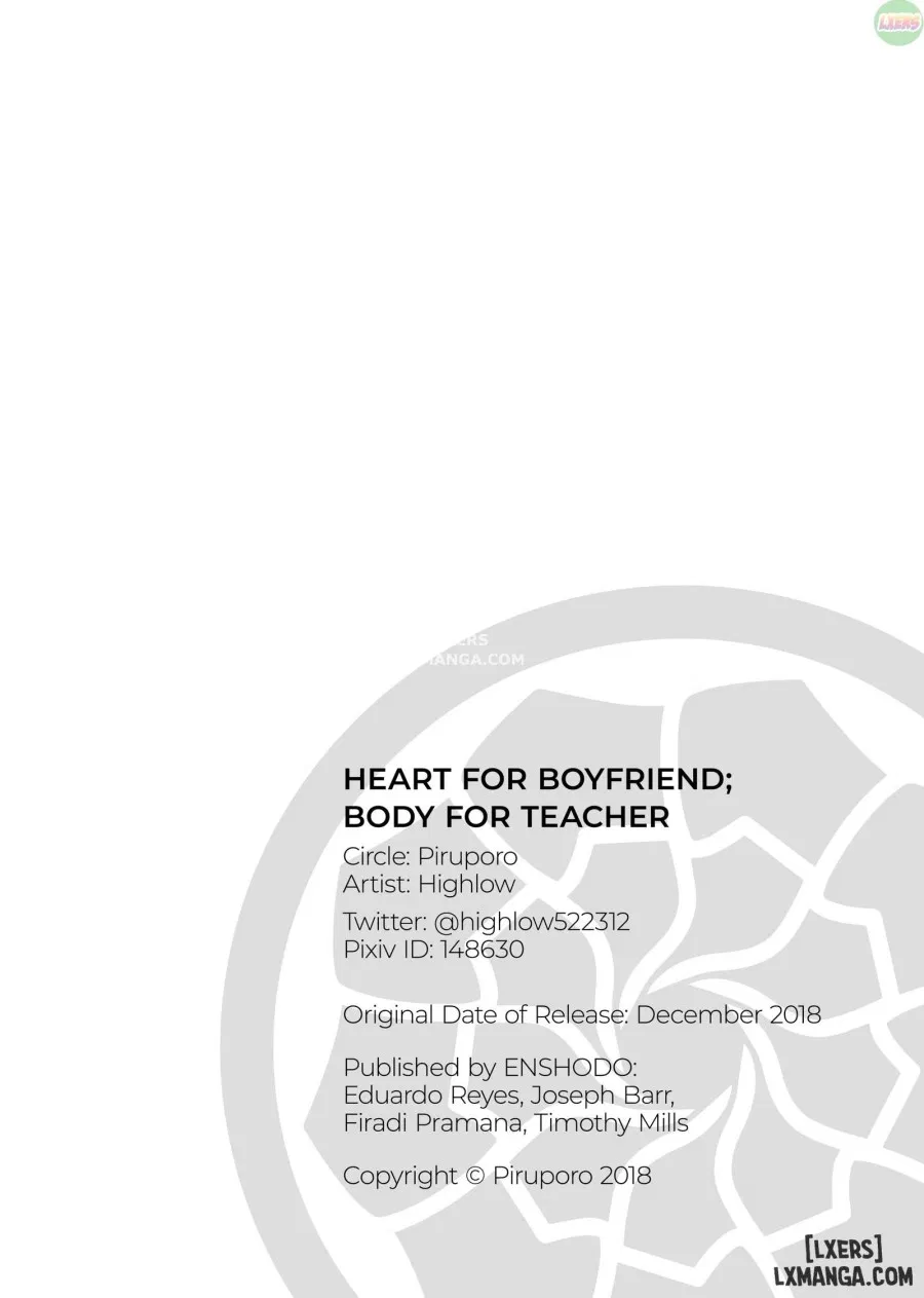 Heart for Boyfriend; Body for Teacher 
