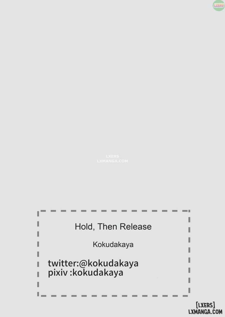 Hold, Then Release 