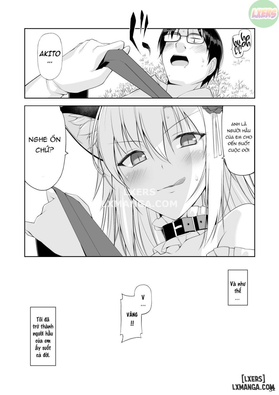 A Cat and Her Servan 