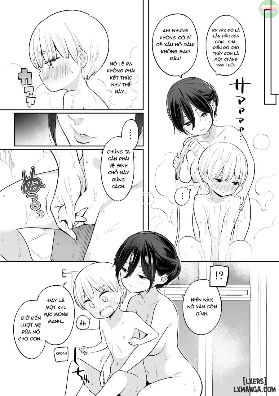 Ryouta-kun Ejaculated for the First Time using His Stepmom 