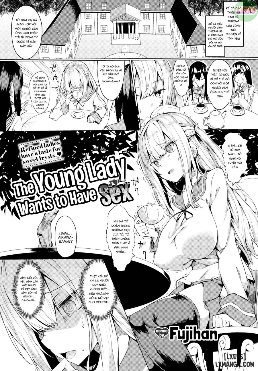 The Young Lady Wants to Have Sex 