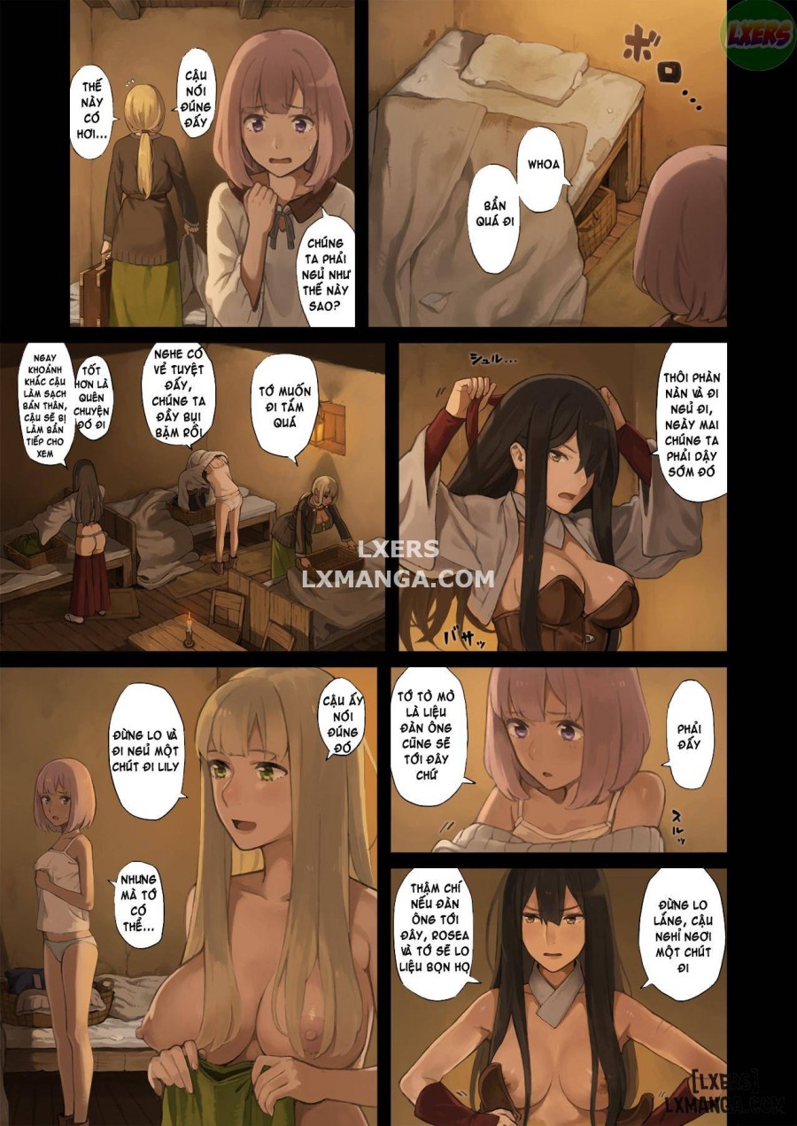 Onna Boukensha-tachi ga Sabaku no Oasis ni Tachiyoru to 