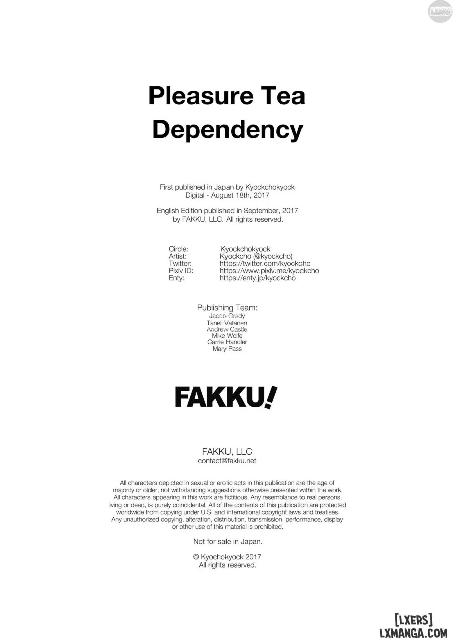 Pleasure Tea Dependency 