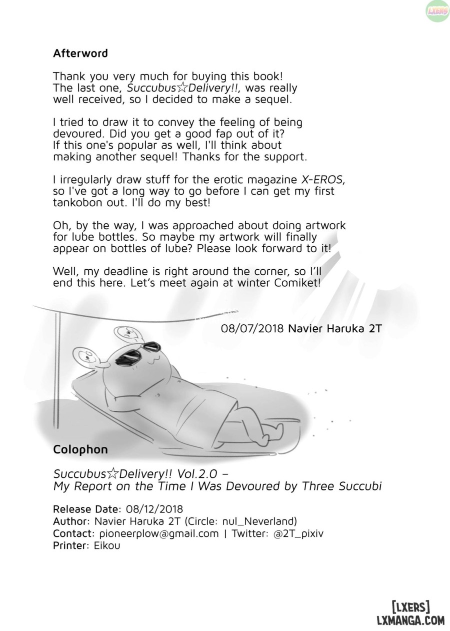 Succubus☆Delivery!! Vol. 2.0 - My Report on the Time I Was Devoured by Three Succubi 