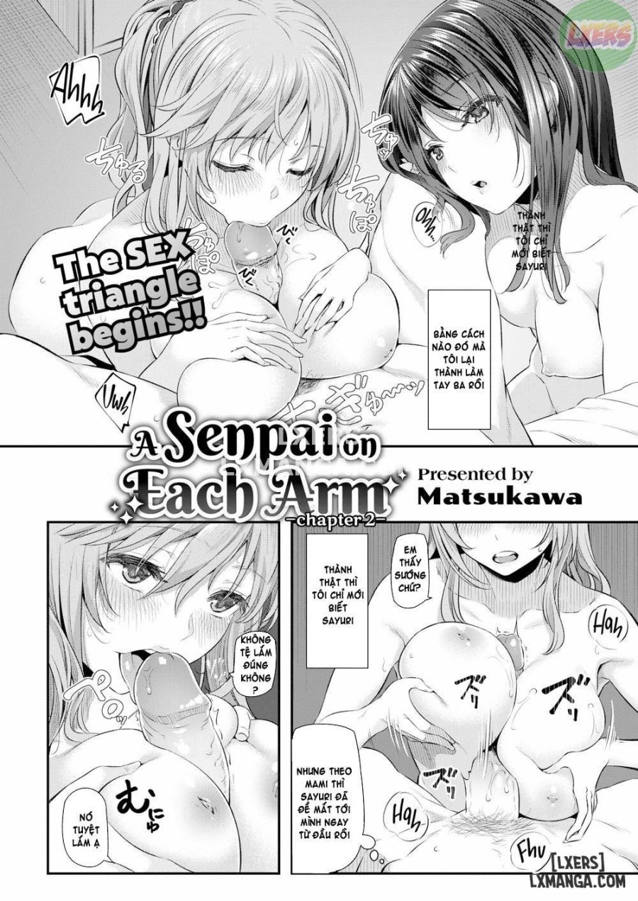 A Senpai on Each Arm 