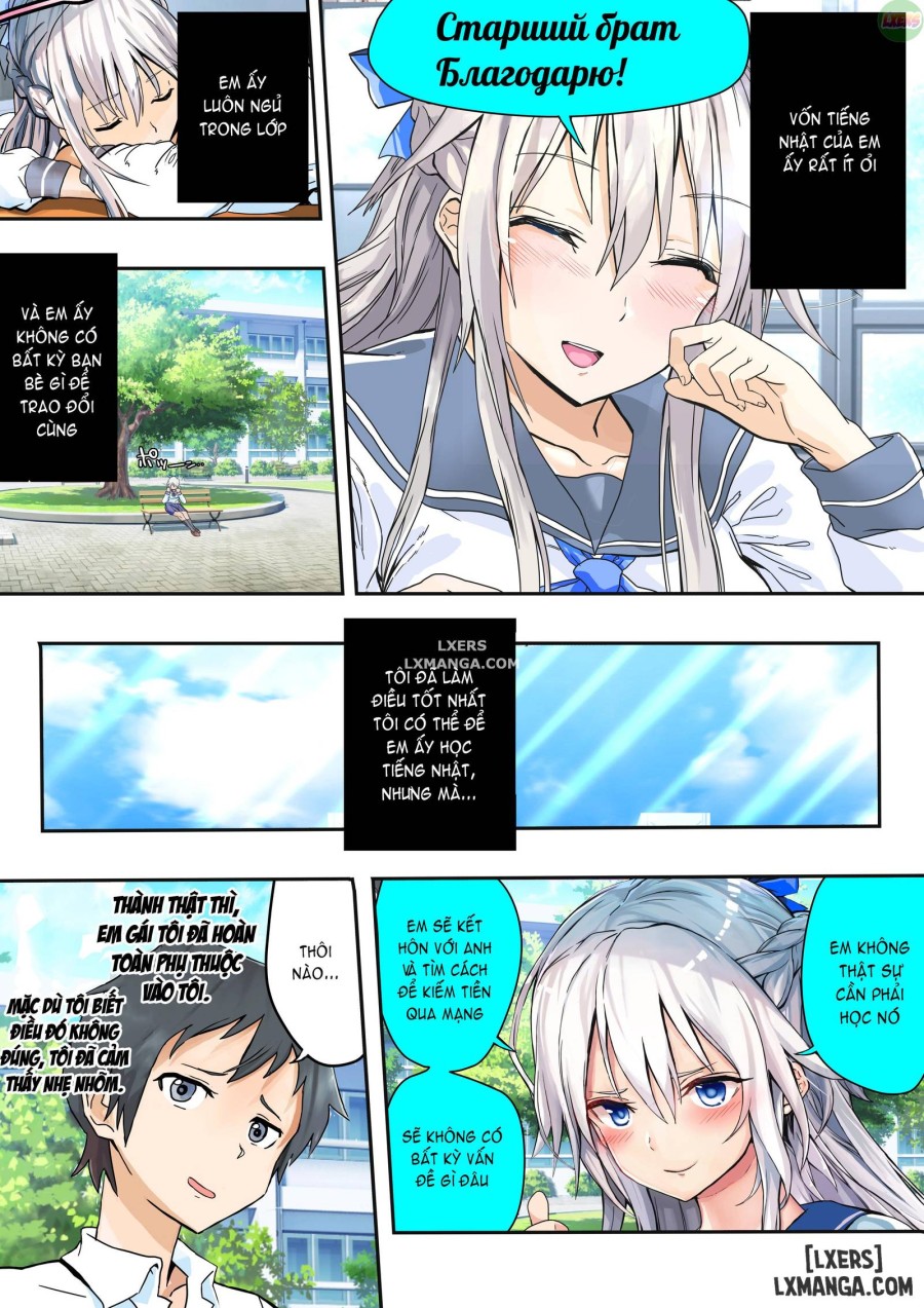 Koibito Kankei ni Atta Russia-jin Imouto ga Netorareta 
