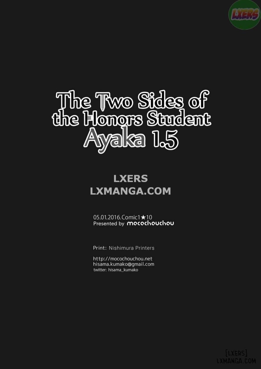The Two Sides of the Honors Student Ayaka 