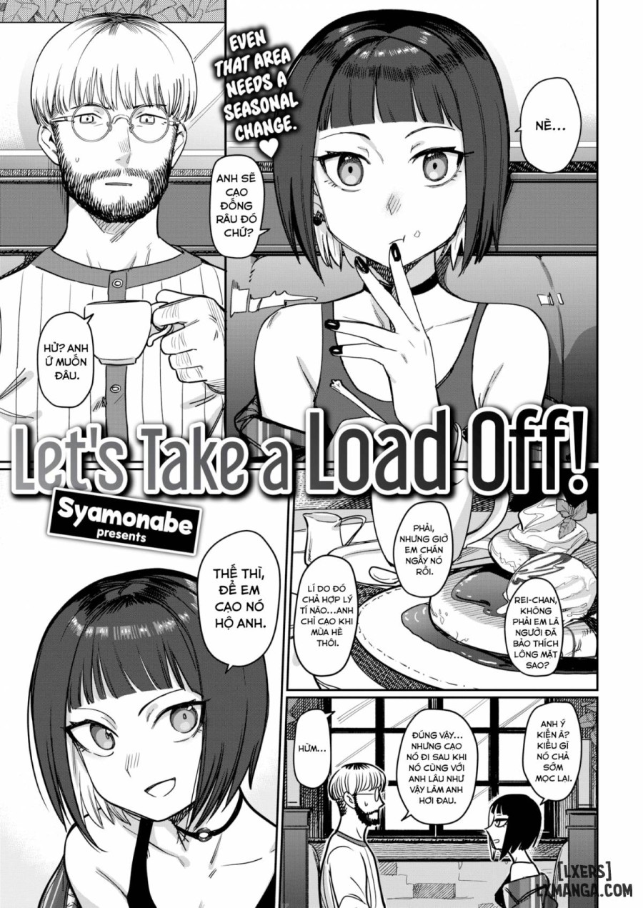 Let's Take A Load Off! 