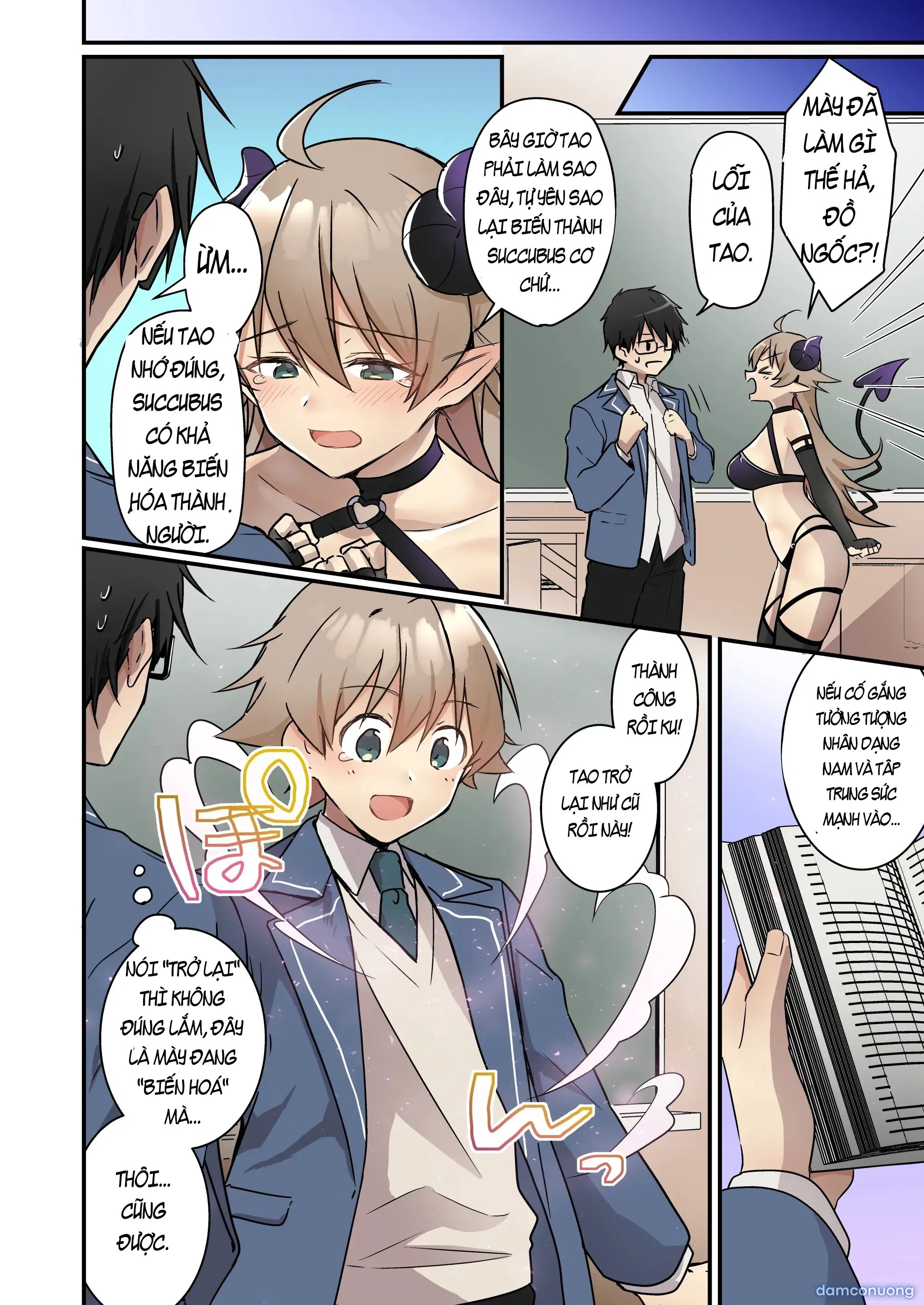 Tôi chưa từng nghe nói rằng succubus được triệu hồi lại chính là mình mà 🥺 
