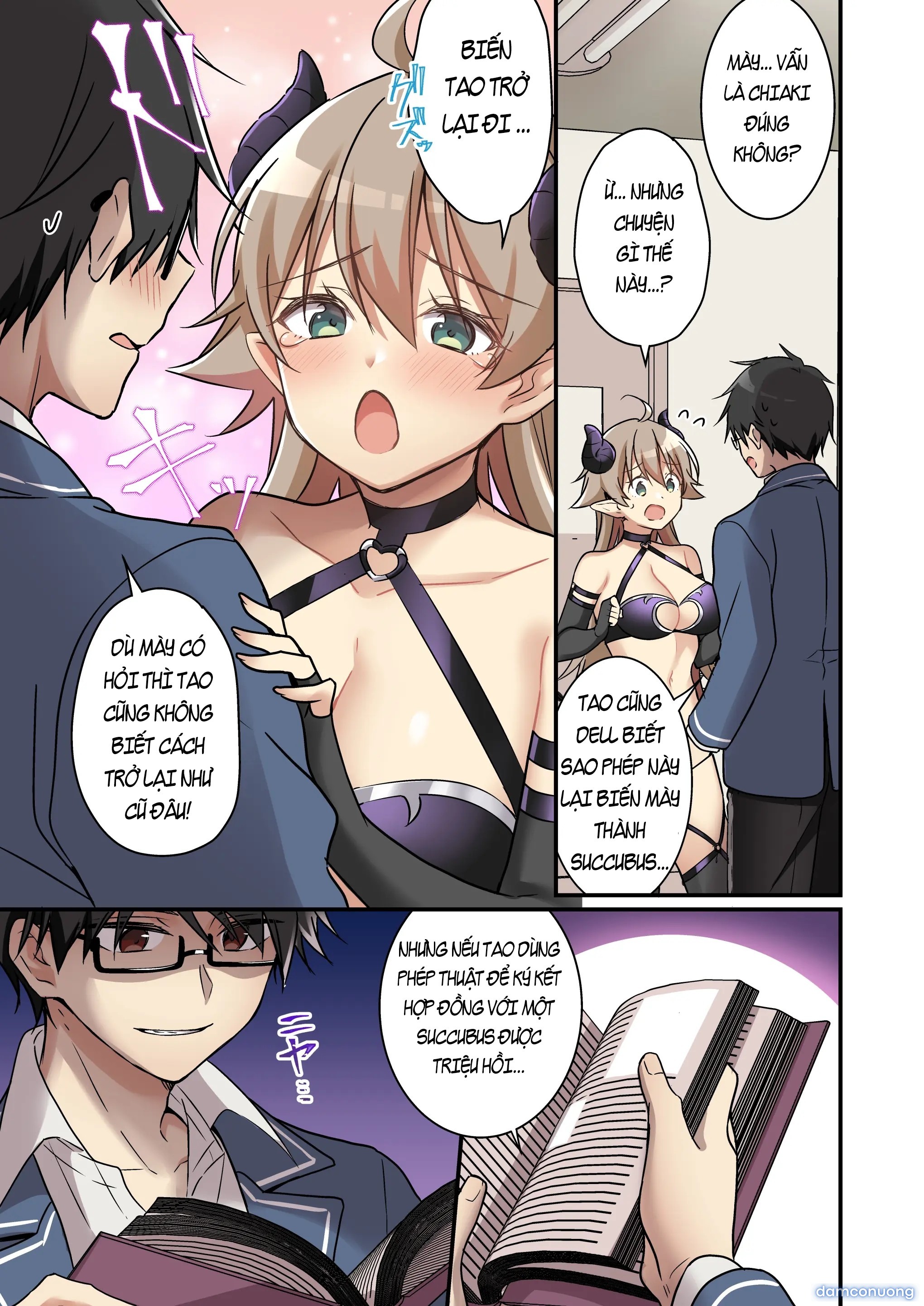 Tôi chưa từng nghe nói rằng succubus được triệu hồi lại chính là mình mà 🥺 