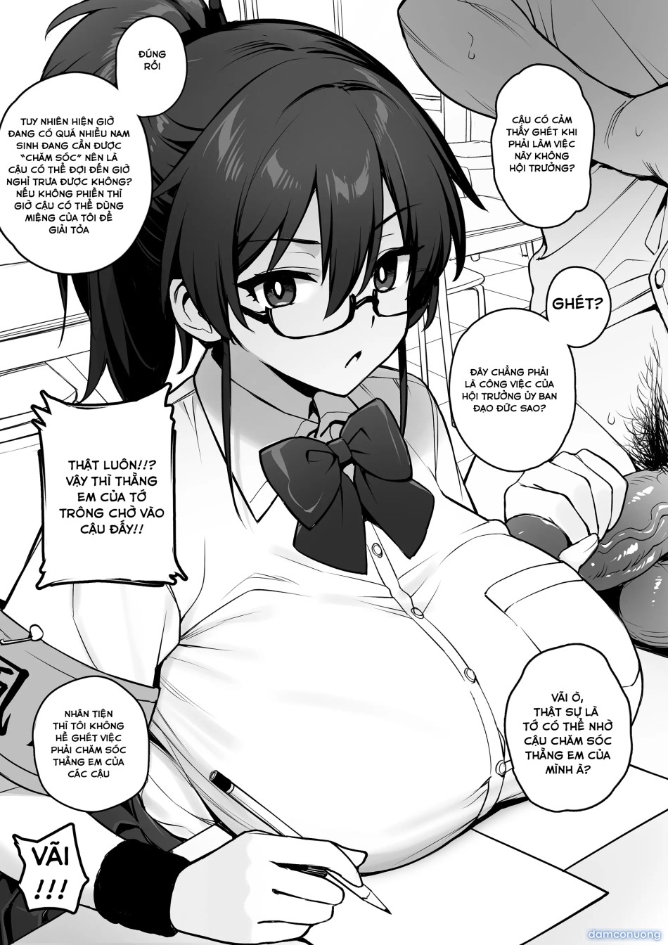 Atarashii Fuuki Iinchou wa Kyonyuu Sugiru Ken 