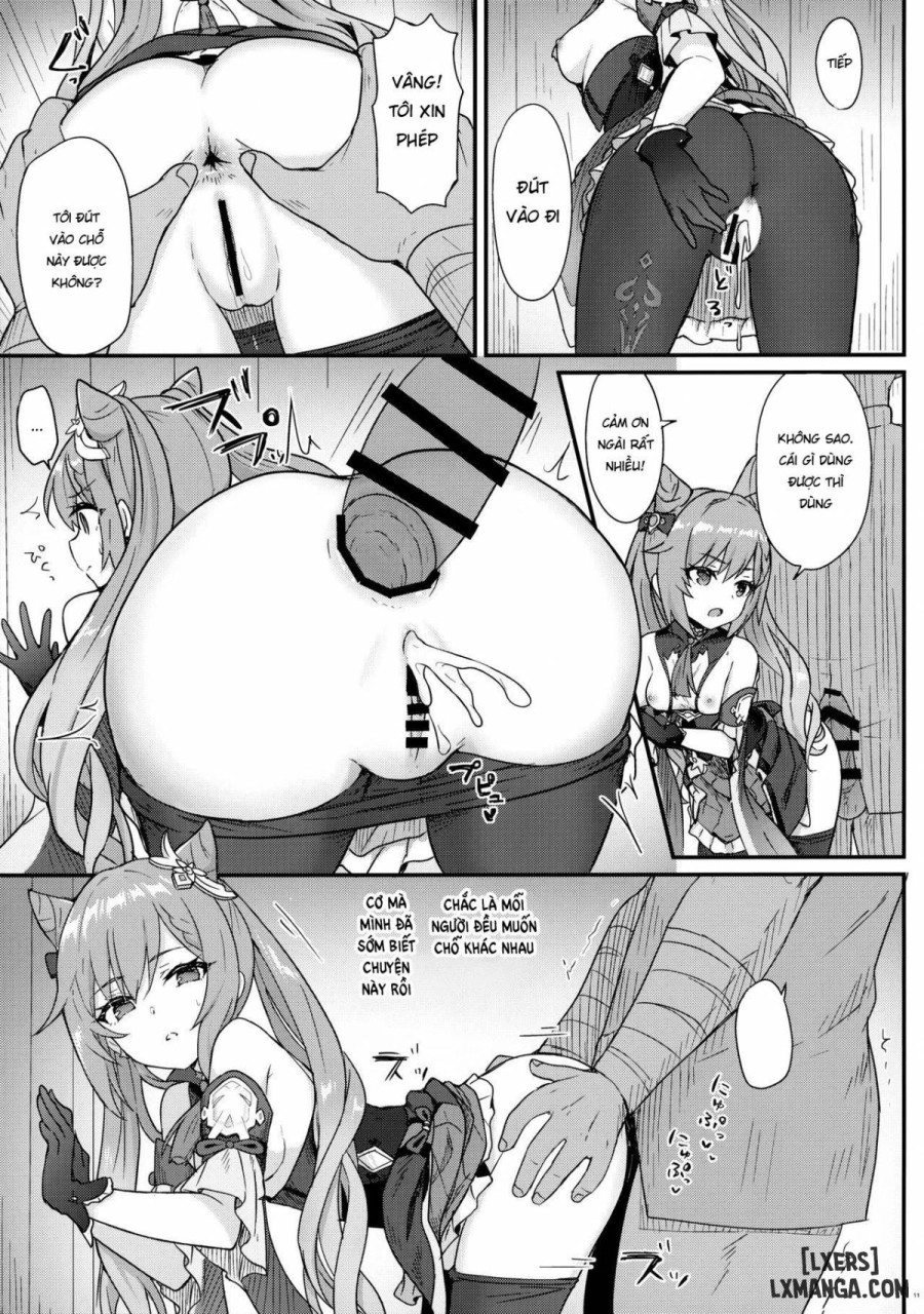 Keqing-chan ga Buka o Shigoki Makuru Hon 