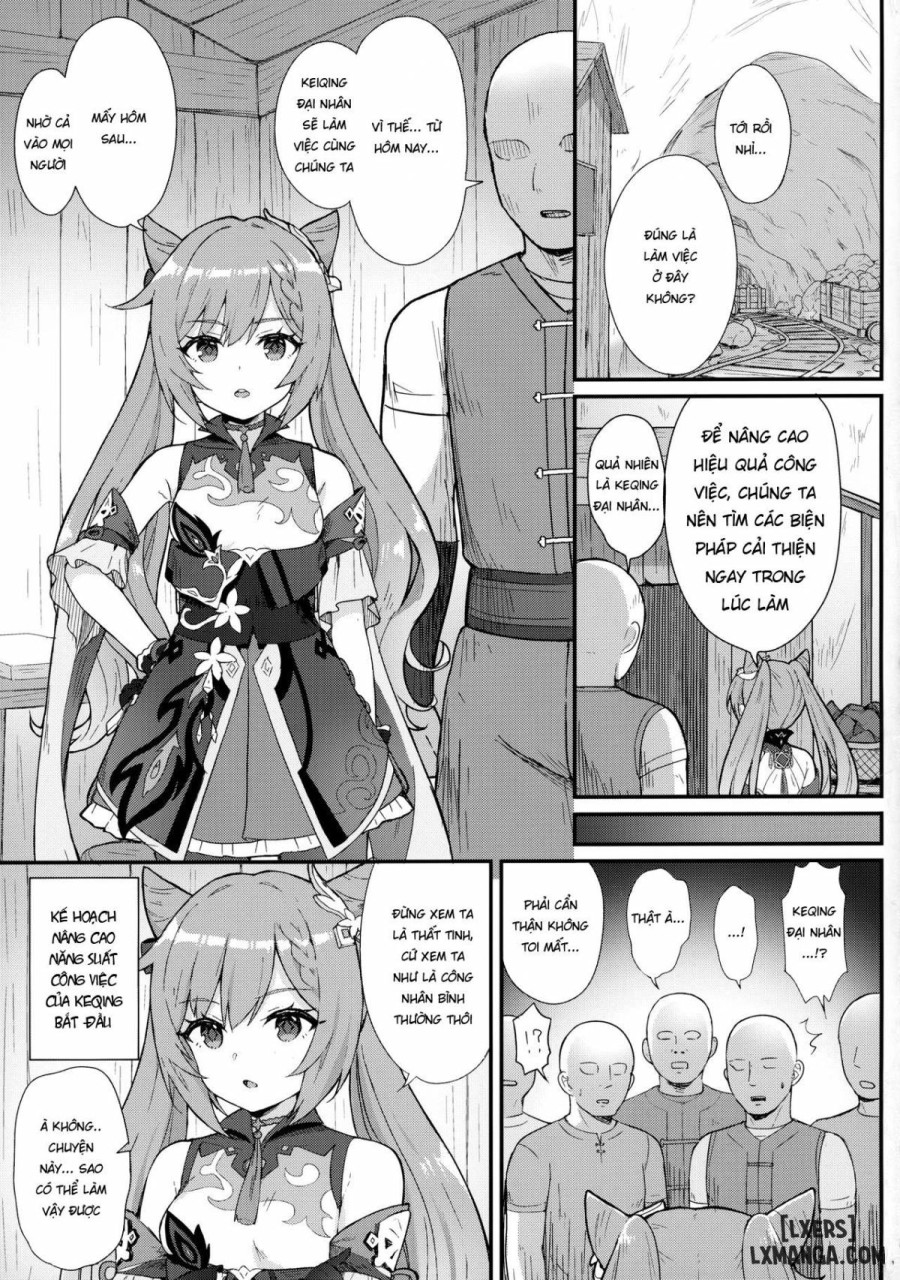 Keqing-chan ga Buka o Shigoki Makuru Hon 