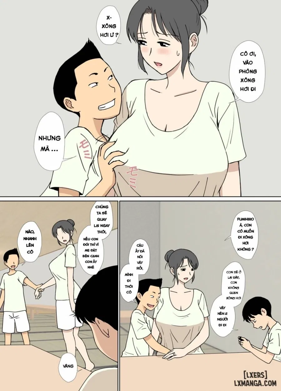 Iinari Tomodachi Mama o Sauna de Chichi Ijiri 
