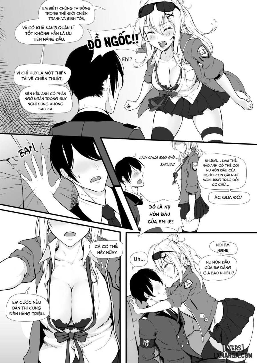 How Many Diamonds a Kiss Worth? 
