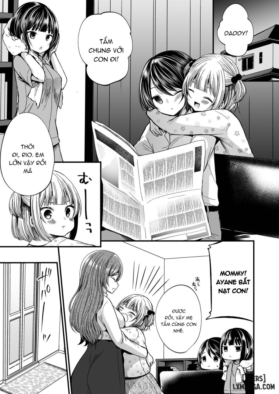 Hatsujou Futanari Musume to Mesu Ochi Papa 