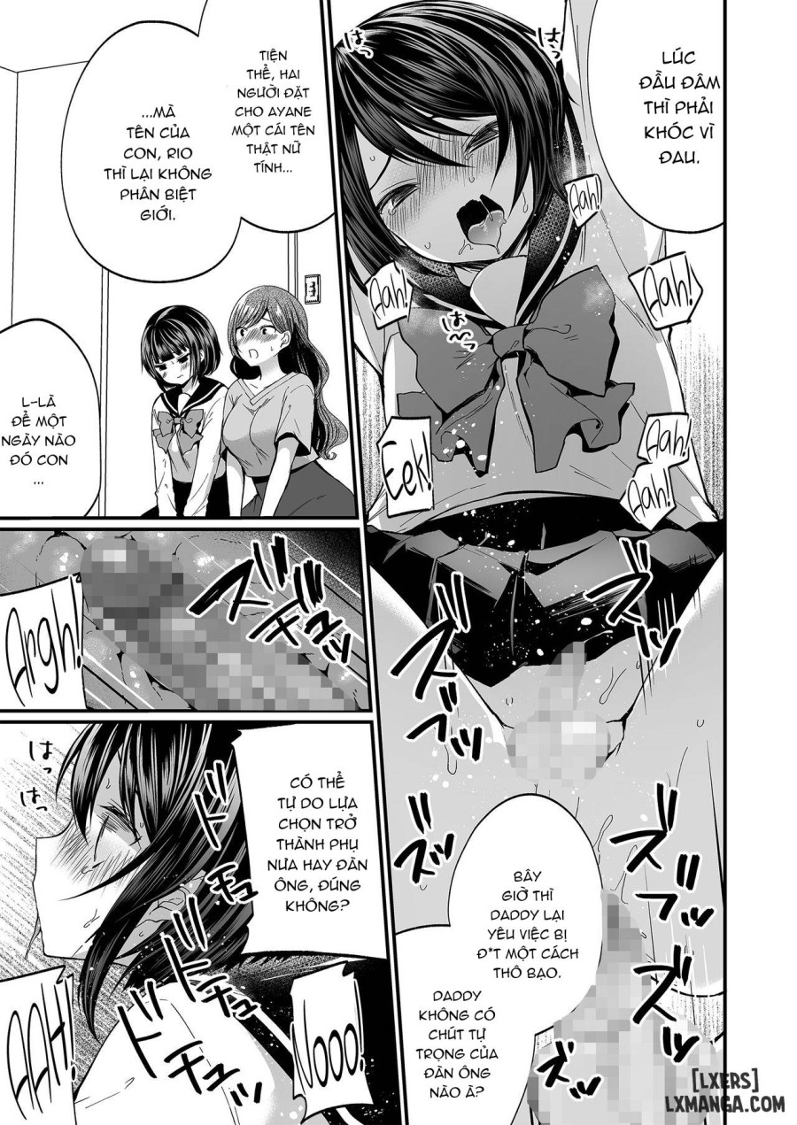 Hatsujou Futanari Musume to Mesu Ochi Papa 