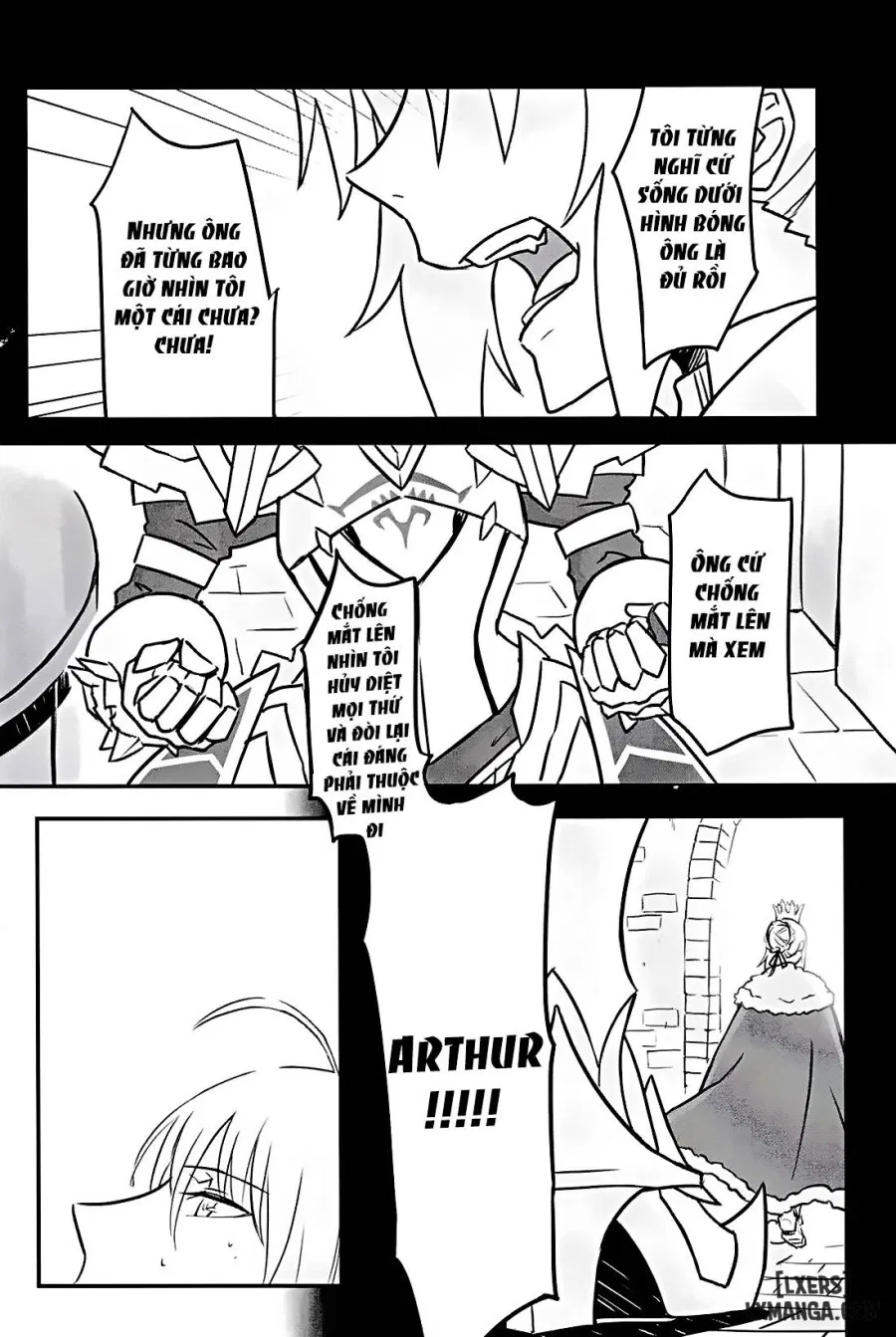 Fate Fanbook #1 Artoria x Morgan 