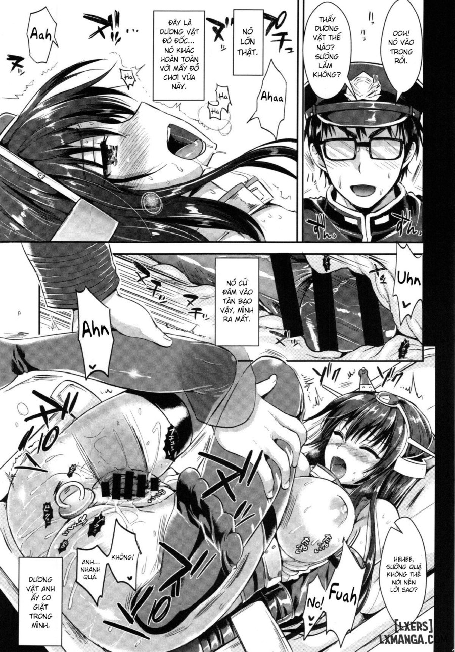Battleship Nagato and Perverted Admiral 