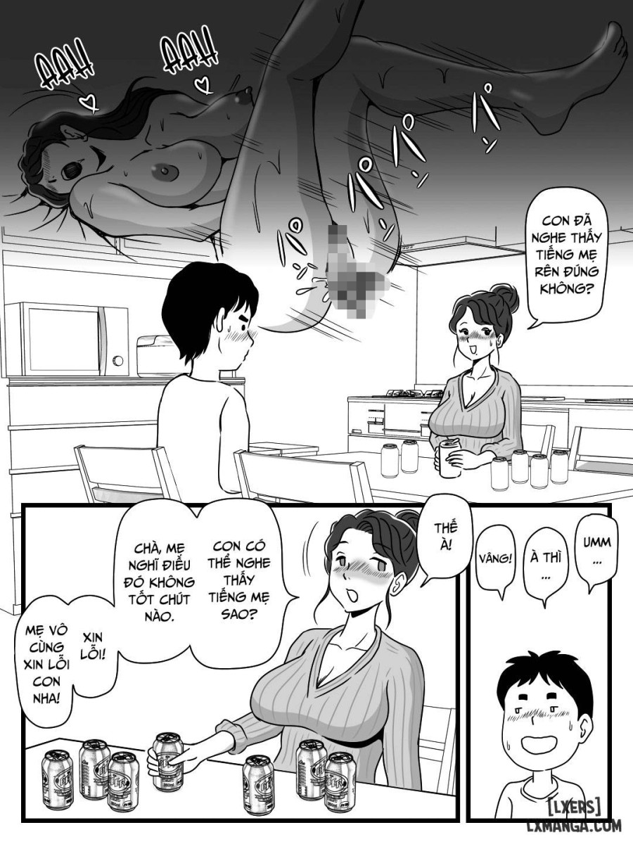 Beer o Nomu to Inran ni Naru Kaa-san to Yareta Hanashi 