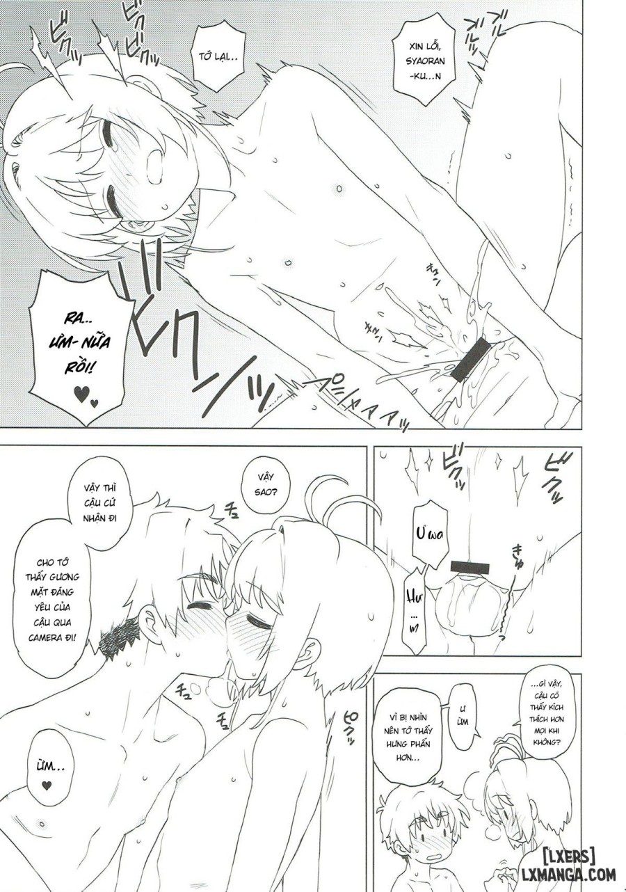 Sakura to Syaoran to Okazu Tsukuri 