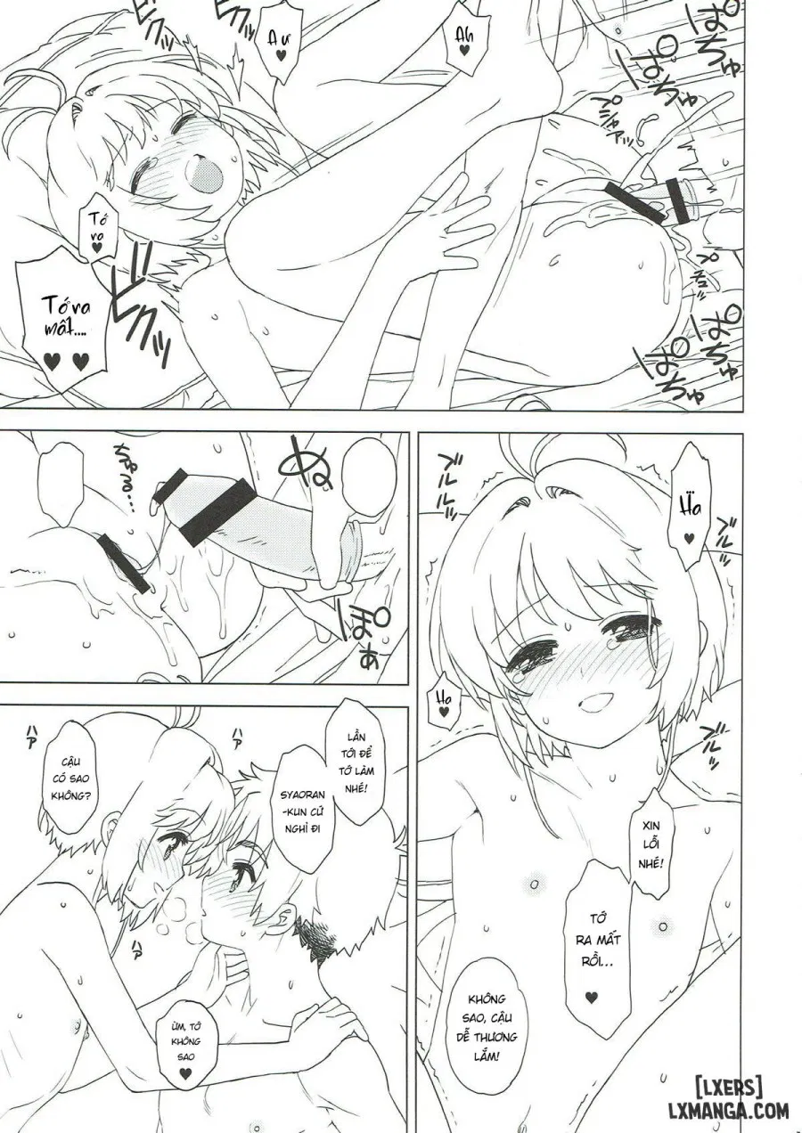 Sakura to Syaoran to Okazu Tsukuri 
