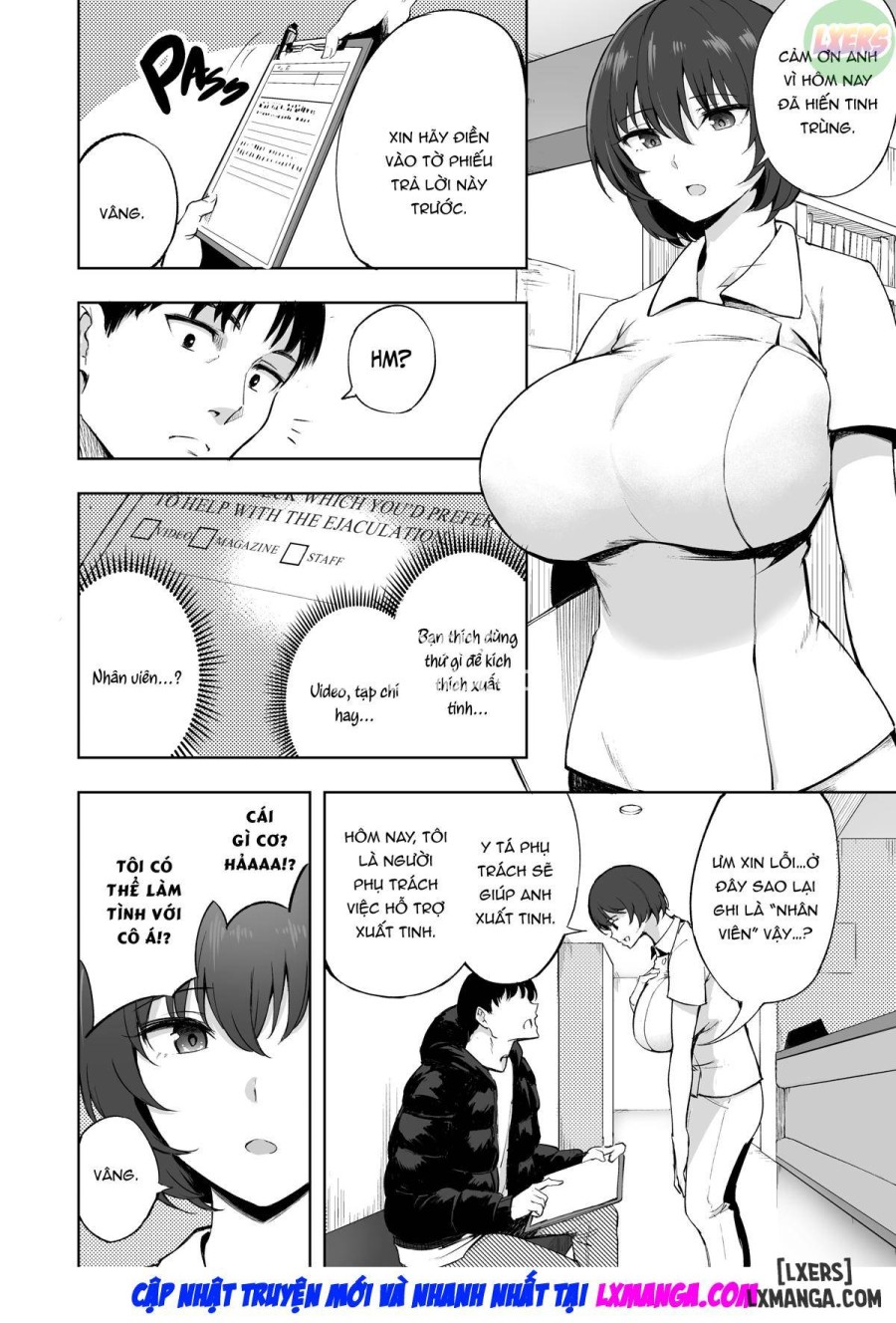 The Cum-Milking Nurse 