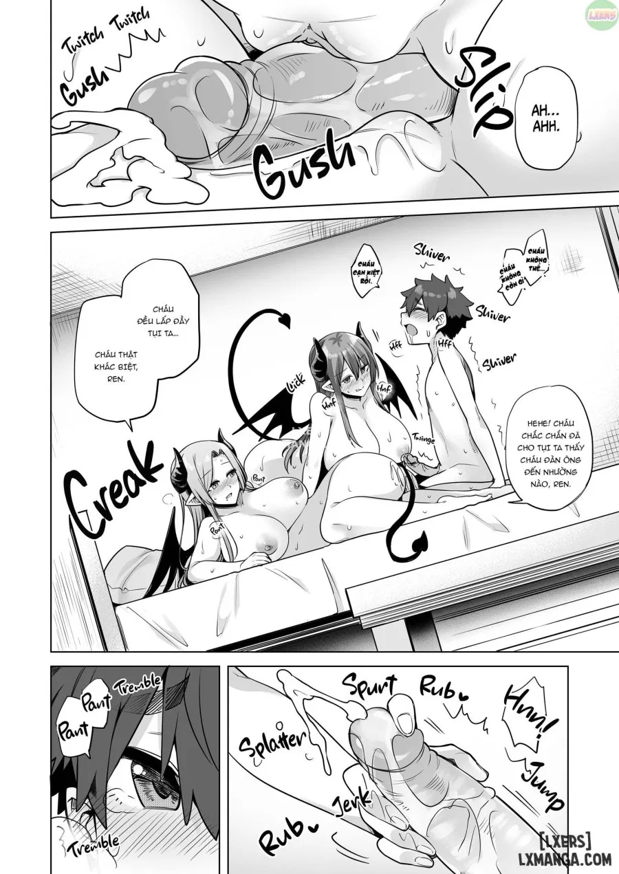 Succubus Ladies on a Milking Mission 