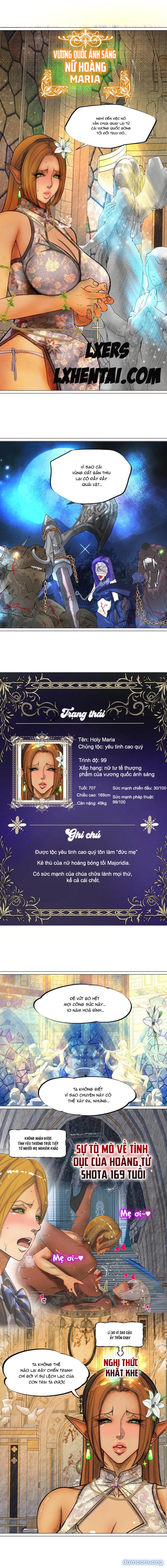 Nữ Hoàng Dark Elf Và Nô Lệ Orc 