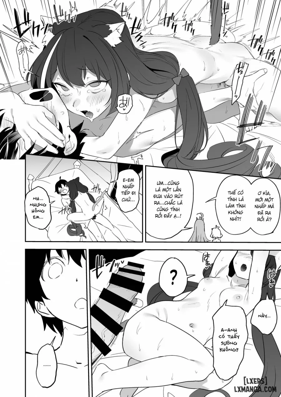 Weak Pussy Kyaru-chan and Weak Dick Kishi-kun 