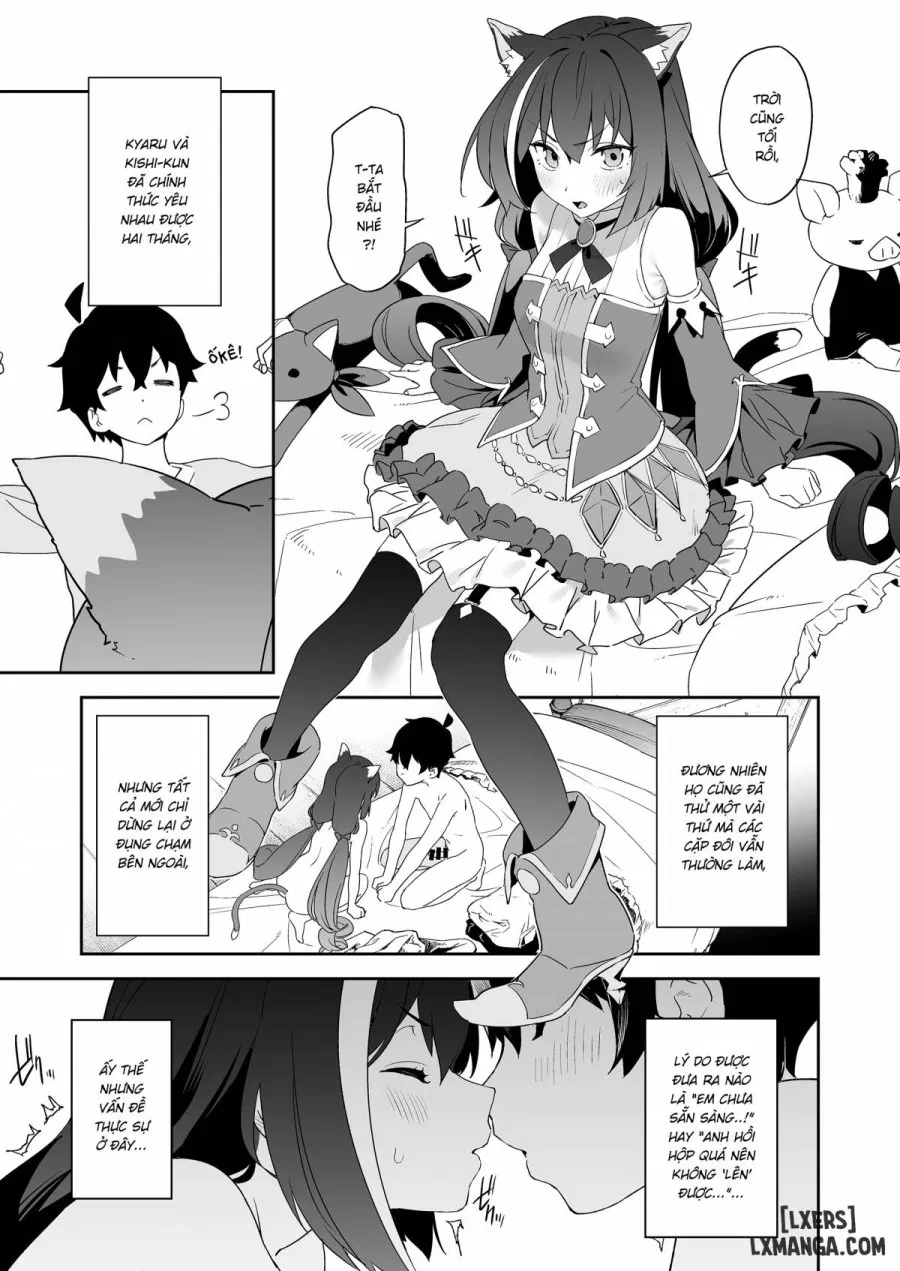 Weak Pussy Kyaru-chan and Weak Dick Kishi-kun 