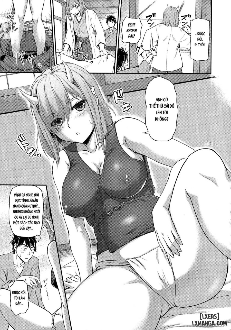 Oni Harame Kijo Mura ni Mayoikonda Otoko no Hanashi 