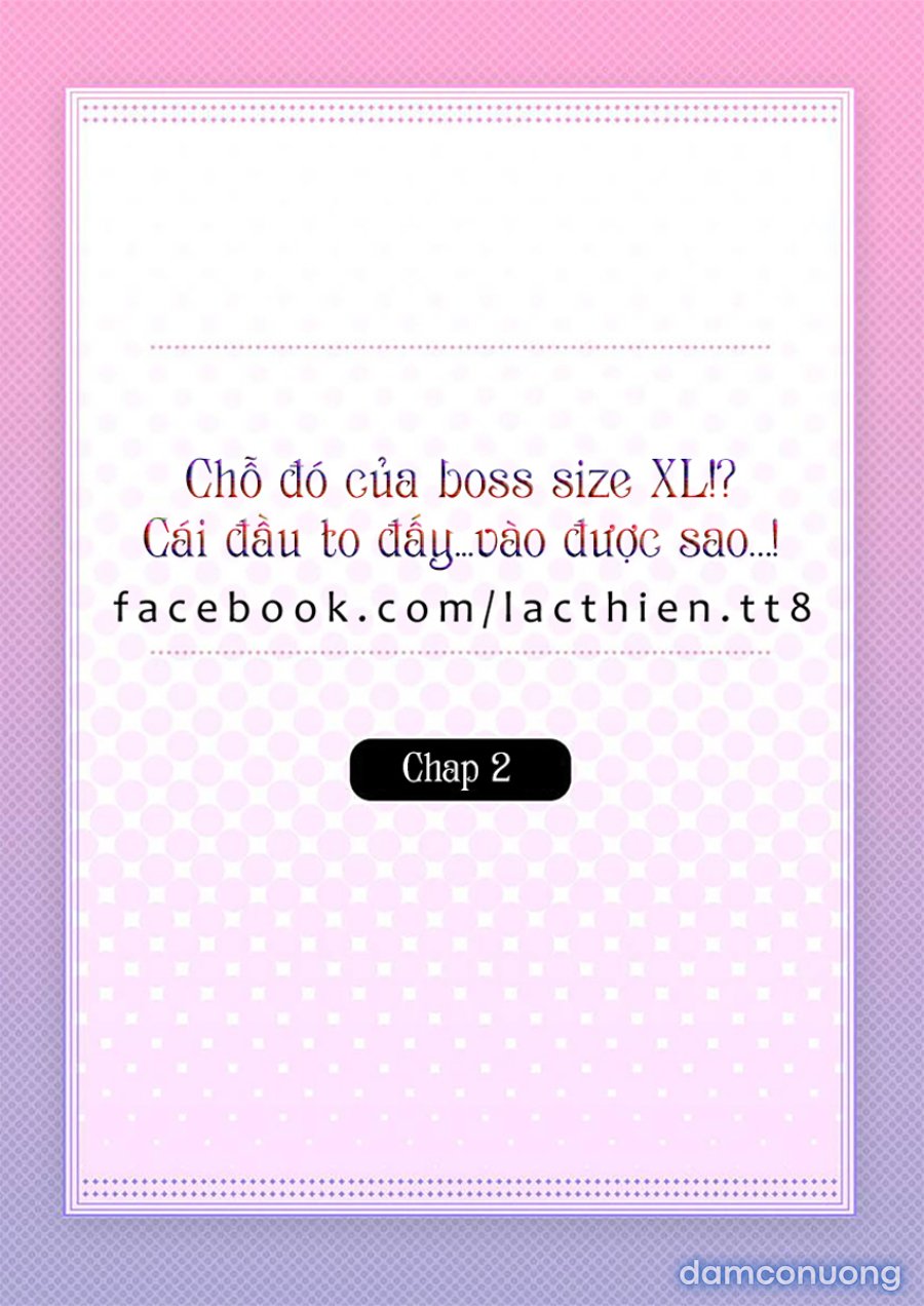 Chỗ Đó Của Boss Size XL!? 