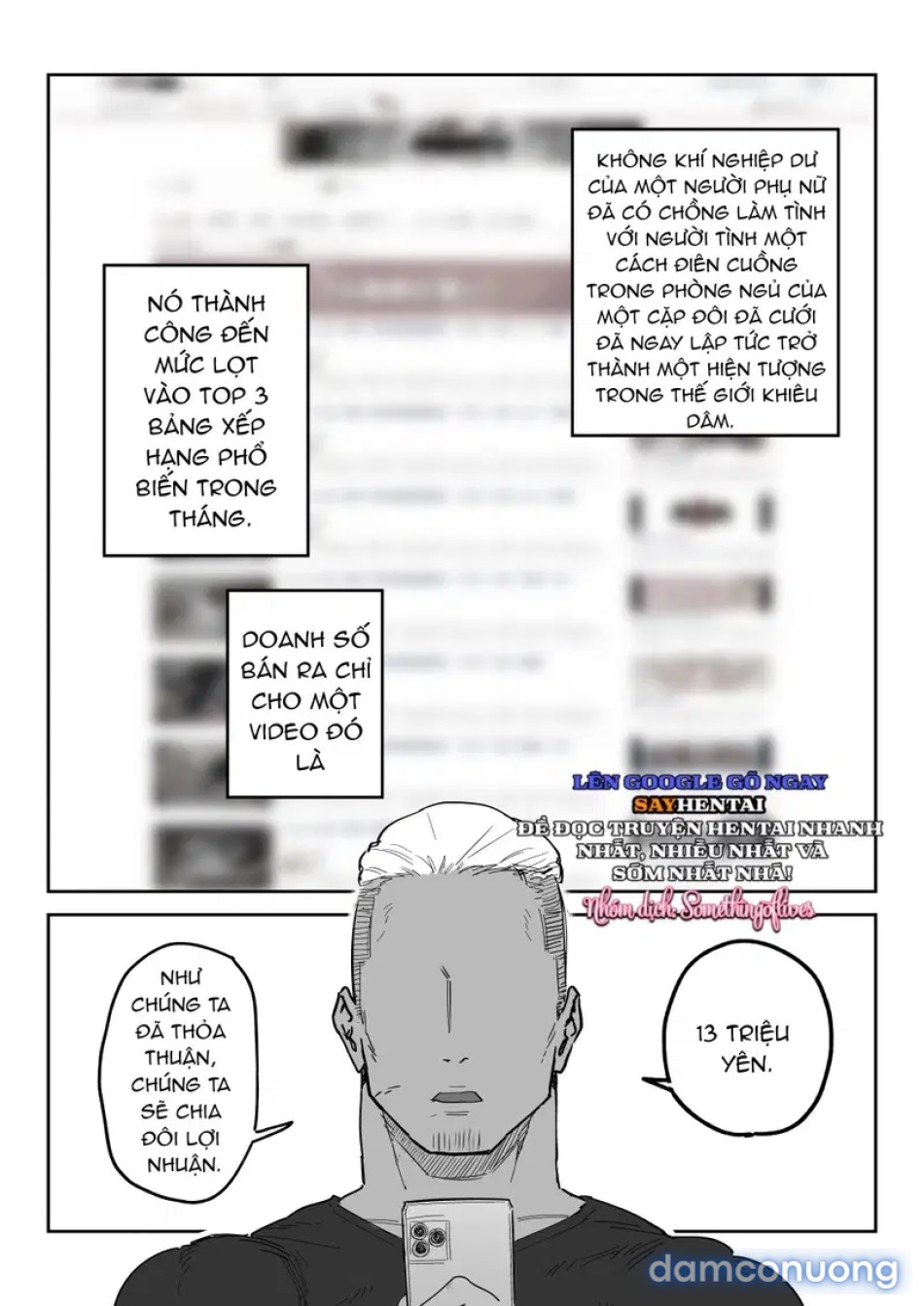 Khiến cho cô ấy ra mắt phim người lớn doujin thay cho con gái mình 