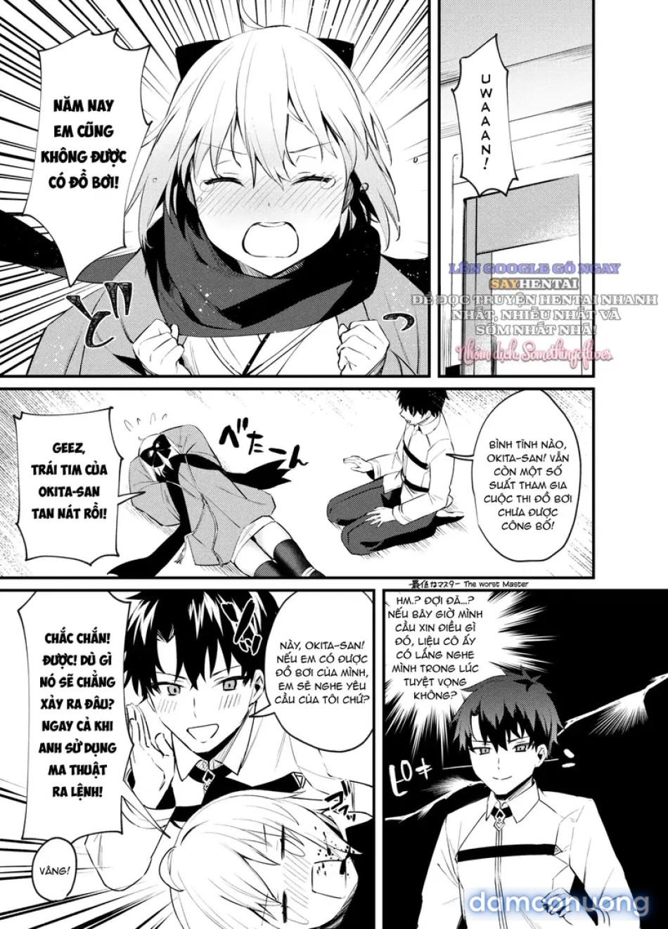 Okita-san, tôi hết chịu nổi rồi! 