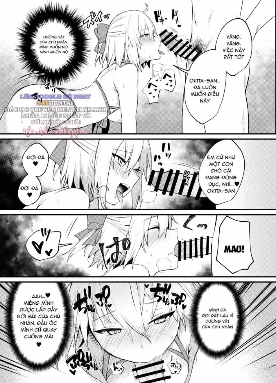 Okita-san, tôi hết chịu nổi rồi! 