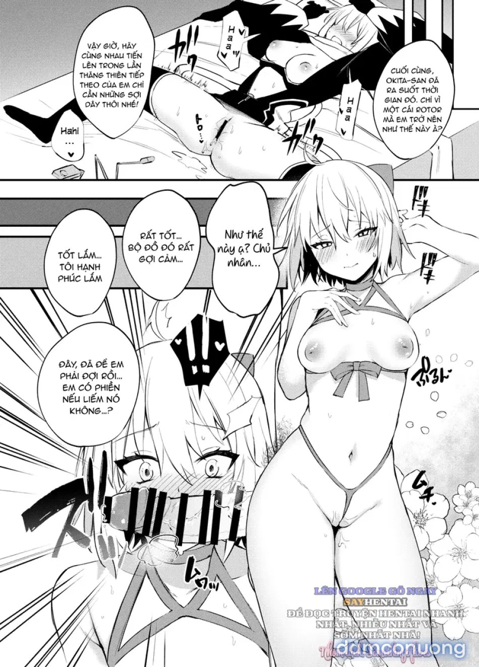 Okita-san, tôi hết chịu nổi rồi! 