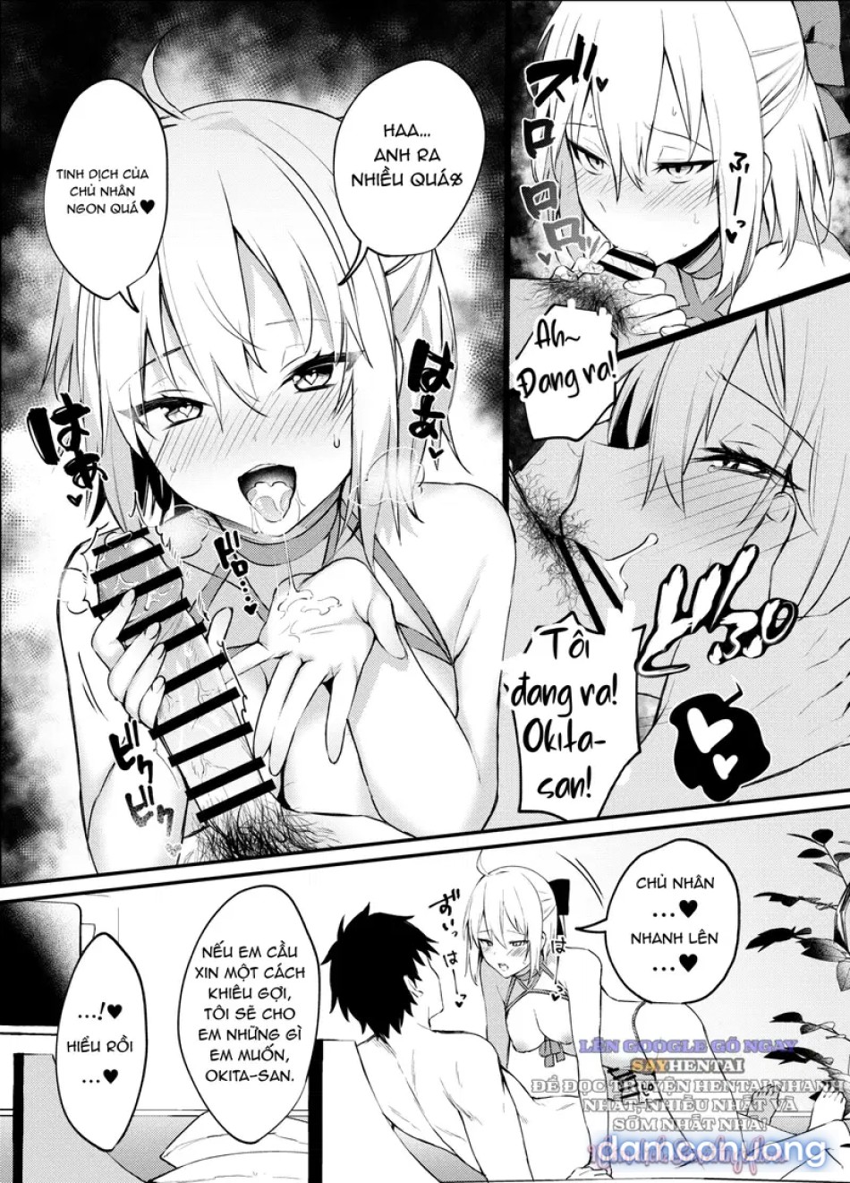 Okita-san, tôi hết chịu nổi rồi! 