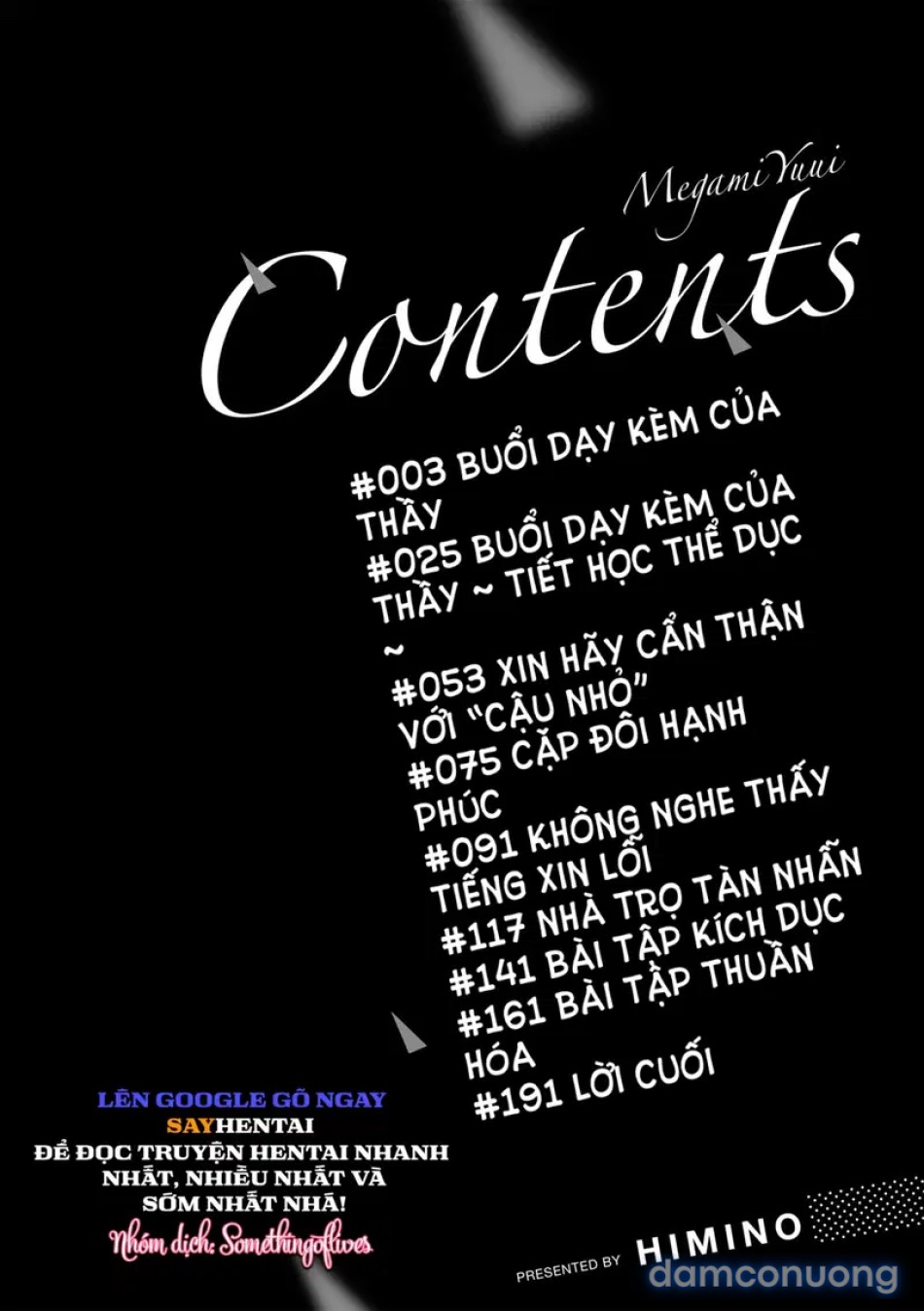Ưu thế của Nữ thần (Buổi dạy kèm của thầy) 